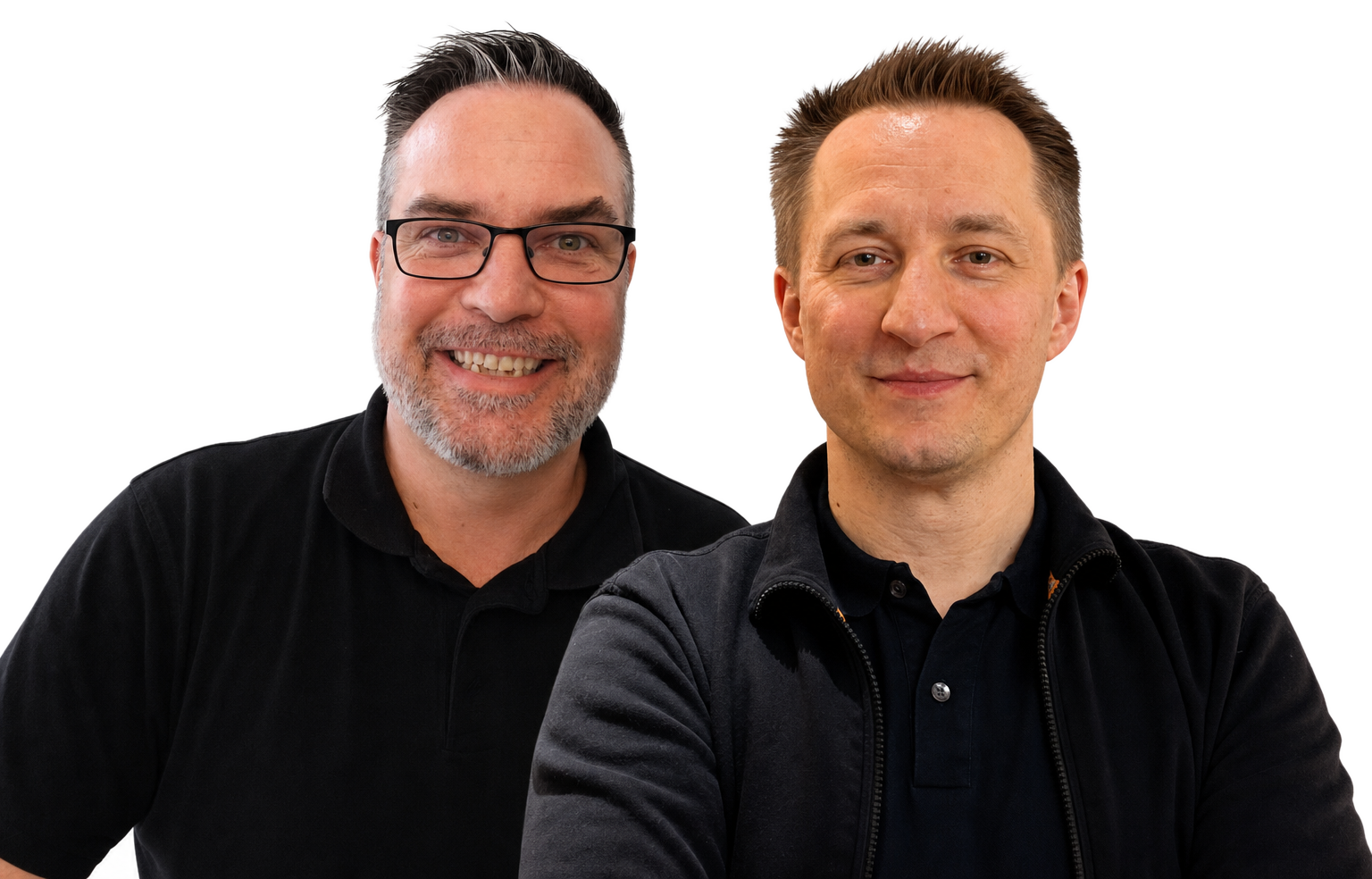 Marc Müller und Neno Loje stehen zusammen